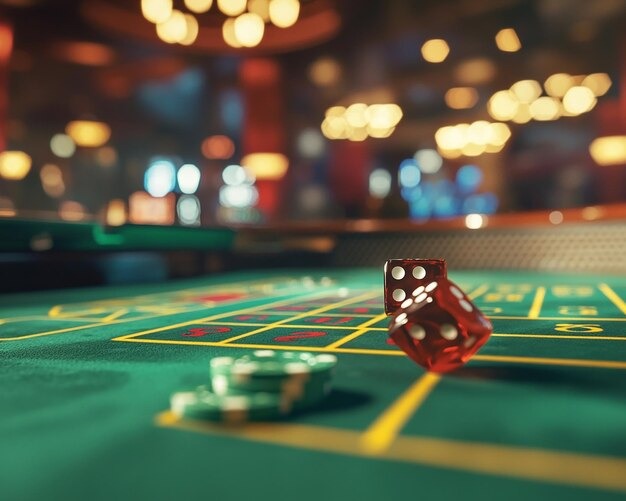 Live roulette table with professional dealer in HD studio